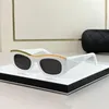 Occhiali da sole con cornice ovale CH occhiali da sole da sole da sole di alta qualità Monogramma inciso in metallo Spirito della Cote D Azur Style Uv400 Luxurys Designer