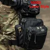 Backpacking Packs Leg Bag Mens Waist Utility Belt Pack Pouch Male Hip Motorcycle Riding Leggings Thigh Bags Tactical Combat Fanny 230830