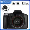 Camcorders Camcorder 2,4-дюймовый экран HD 1080p Vlogging Camera 16x Цифровой Zoom 30fps Фотографические камеры для портативного видео для YouTube Q230831