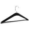 Thickened wide shoulder anti slip ABS plastic hanger hotel room specific suit shirt with clip underwear silk support