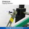 ZONESUN ZS-XG440T2 Machine de cachetage automatique de bouteille de capsuleuse de torsion scelleuse de pot équipement d'emballage de Sauce de pâtes de Ketchup