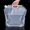 Bottiglie d'acqua Borsa da arrampicata pieghevole per esterni Borsa per l'idratazione Contenitore per il serbatoio Bere campeggio