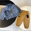 Kids Girls Boys Denim Jacket jukets مجموعة الأطفال معطف مصمم معطف طويل الأكمام