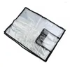 Storage Bags Travel Luggage Protector Case PVC Baggage Cover Suitcase Protective Transparent Black 20 22 24 26 28 30inch