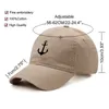Ball Caps Anchor Embroidery Cotton Men Baseball Cap Fashion Women Hat Sport Visors Breathable Outdoor Sun Drop 230830
