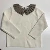 Pullover Winter Marke Baby Mädchen Pullover Mode Warm Halten Kinder Kniited Designer Nette Kinder Jungen Mädchen Outfit 230830