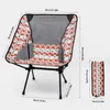 キャンプ家具取り外し可能なポータブル折りたたみ式ムーンチェアアウトドアキャンプ椅子ビーチ釣り椅子超軽量旅行ハイキングピクニックシートツール230831