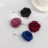 Broches à grande fleur en tissu pour femmes, sur vêtements, tendance, élégantes, épingles à revers, décoration de vêtements, accessoires bijoux à la mode, 2023