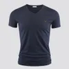 Homens camisetas Camiseta de alta qualidade puro algodão tees polos confortável tripulação v pescoço homens mulheres tridimensional metal triang187p