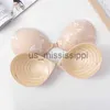 Breast Pad återanvändbar spets Jacquard Silikon Byst Nippel Cover Pasties Women Breast Self Adhesive Invisible Lift Tape Push Up Strapless Bra X0831