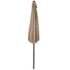 Parasol de patio de parapluie de marché de 9 pieds avec pare-soleil à manivelle inclinable à bouton-poussoir HKD230828