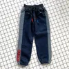 Jeans Ienens Crianças Meninos Roupas Skinny Calças Clássicas Crianças Denim Roupas Tendência Long Bottoms Bebê Menino Calças Casuais 230830