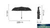 Großhandel Transparenter faltbarer automatischer Regenschirm, dreifach faltbarer Regenschirm, faltbarer Regenschirm, Retro-Stil, Requisiten, Internet, heiße, frische Frauen