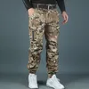 Calças masculinas à prova dwaterproof água calças de carga casual calças táticas roupas masculinas calças do exército militar para homens calças táticas 230831