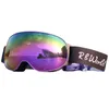 Skibrille Doppelschichten UV400 Antifog Big Mask Brille Skifahren Männer Frauen Schnee Snowboard Sport 230830