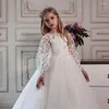 Mädchen Kleider 3D Schmetterling Spitze Tüll Puffy Blumen Applikation Erstkommunion Party Abschlussball Prinzessin Kleid Brautjungfer Hochzeitskleidung