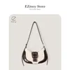 Bolsas de ombro ezeasy luz luxo nicho designer para mulheres hobos mensageiro crossbody saco vintage minimalista urbano estilo feminino