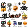 Halloween Ghost Pumpkin Balloons Party Supply Animal Helium Aluminum Balloons Multicolor Lovely Spider Foil Animal Party Decorations 831