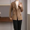 Cappotto in lana double face di fascia alta da donna in misto lana Cappotto corto in lana invernale di lana nera di fascia alta da donna 230830