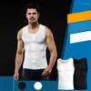 Body Shapers heren mouwloos vest stretch mesh met rits shaper uitgerust ultralicht ademend