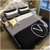 Jeugd Designer Beddengoed Set Luxe Paar Koning Queen Size Slaapkamer Dekbed Comfortabel Textiel Creatief Mti Patroon Verjaardag Decor Pre Dhgyq