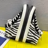 Geklede schoenen Veterschoenen Canvas Heren Casual laars Heren enkellaarsjes Zebra Luipaard Heren Outdoor Sport Sneakers Trend Ins Zapatilla Hombre 230830