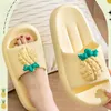 Slippers Mode Fruit Patroon Ontwerp Dames 2023 Zomer Slides Platform Antislip Sandalen Badkamer Paar Vrouw Schoenen