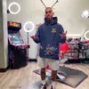 Gallerry Hoodies Lebron Sweater Deptt Mens James Moda Pintado à Mão Puro Algodão Moletom Com Capuz