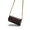 Midjepåsar LMQ Women Chic Design Ins Cylinder Bag Autumn Winter Fashion All Match Axel Messenger Strap Justerbar 230831