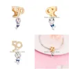 Charms 50Th Anniversary Mouse Dangle Charm Sterling Sier Jewelry For Woman Diy 2022 Beads Making Fits Snake Chaincharms Drop Delivery Dhlf8