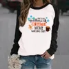 Dameshoodies Sweatshirts 2023 Onafhankelijk station buitenlandse handel Europa en de Verenigde Staten Crossborder-schoudertrui casual bedrukt 230830