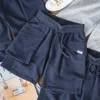 Herrbyxor last shorts män förlorar bomull stor fickarbete taktiska joggar kort avslappnad japansk streetwear