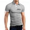 Polos pour hommes 2021 Mode d'été Hommes à manches courtes Po Lo Chemises Design Imprimé Casual Coton Polos Homme Vêtements Mâle Revers Tops S-5XL T230831