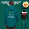 Herrenjacken Offizielle Aston Martin Jacke Amf1 2023 Herren 14 Fernando Alonso Jack Fans F1 Formel 1 Rennanzug Moto Windproo