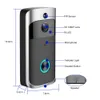 Videodörrtelefoner 1st 720p HD Smart Home Wireless WiFi Doorbell Camera Security Intercom IR Night Vision AC Battery Drived Doorbell 230830