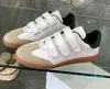 Обувь взлетно-посадочной полосы Isabel Paris Marant Sneakers Beth Like Low Top Beth Кожаные кроссовки модельер-дизайнер Изабель Тренеры