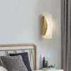 Applique nordique tout en cuivre Simple, lampes de chevet créatives LED pour salon, chambre à coucher, couloir, allée, luminaires de décoration