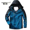 Chaquetas para hombre CCI abrigo de invierno con felpa y chaqueta de montañismo impermeable a prueba de viento gruesa Conjunto de dos piezas MC023 230831