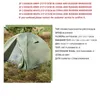 Tentes et abris Blackdeer Archeos 2-3 personnes tente de randonnée Camping en plein air 4 saisons jupe d'hiver tente Double couche imperméable randonnée survie 230830