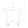 Hangers 2 Coat Rack For Boys Girls Outfits Garments Holder Shirts Cloakroom Home Apricot