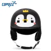 Cycling Helmets COPOZZ Cartoon Kids Children Ski Helmet Integrallymolded Outdoor Sports Protection Snowboard Women Skiing Equipment 230830