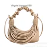 Borsa di design Tote Bags Candy Mini Jodie Creative Women's Fashion Bundle Woven Knot One Spalla Crossbody Borse Bives