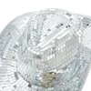 Berets Disco Ball Cowboy Hat Sequin Sparkling Cowgirl Cap Party Costume For Wedding Cosplay