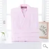 Women's Sleepwear Couple El Pure Cotton Bathrobe Men And Women Nightgown Robe Loose Casual Home Clothes Lounge Lover Negligee