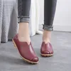 Zapatos de vestir Zapatos para mujer Pisos Pu Cuero Color sólido Mocasín femenino poco profundo Cómodo calzado para madre Moda Zapato antideslizante Zapatos De Mujer 230830