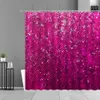 Tende da doccia Modello di colore Bagno Tenda da doccia Tende Decorazione domestica impermeabile Fotografia Sfondo muro di casa con R230831