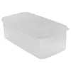 Plates Dispenser Container Bread Storage Box Holder Kitchen Counter Bagel Crisper Loaf Bin Pp Organizer Pantry