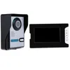Telefones de porta de vídeo Campainha com tela de monitor LCD TFT de 7 cores 5 LEDs IR Brilho de volume ajustável para escritório doméstico 230830