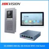 Smart Lock Meertalige 802 3af POE Video-intercom KIT inclusief DS KD8003 IME1 B DS KH6350 WTE1 PoE Switch 230830