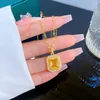 Colares de pingente 12 pçs/lote aço inoxidável cor ouro zircão corrente geométrica colar para festa feminina moda jóias presente atacado